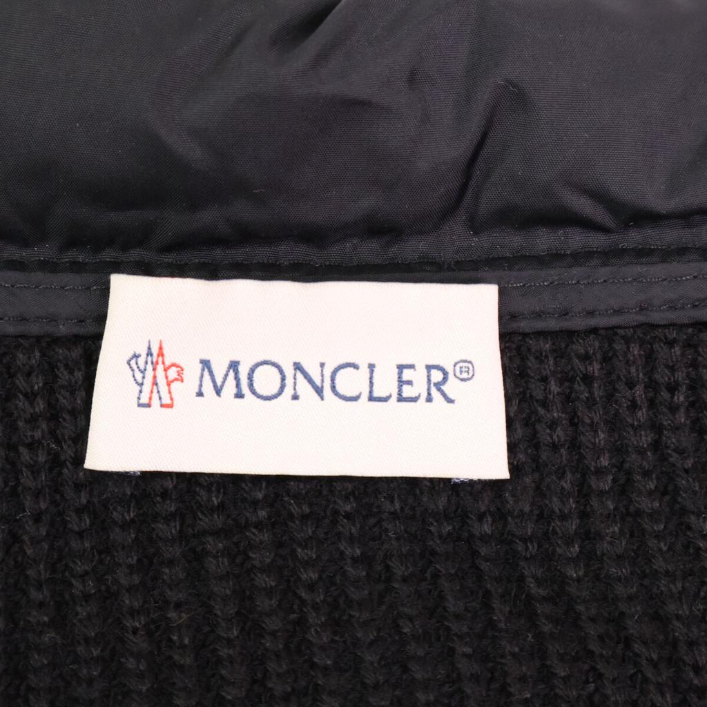 Moncler ТРИКОТАЖНЫЙ СВИТЕР КАРДИГАН на молнии Пуховик Куртка S черный Б/У