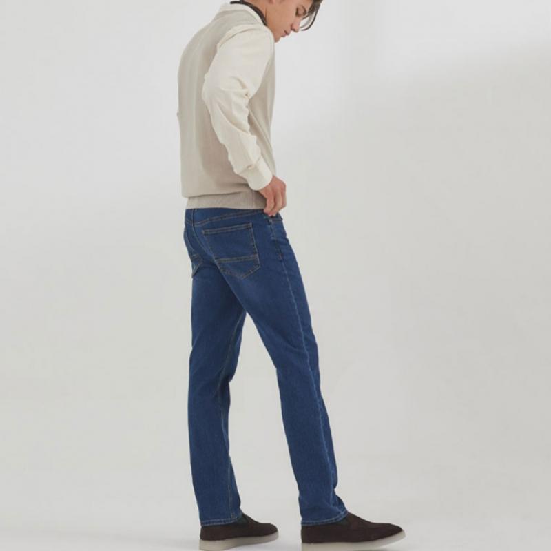 Bang Bang Men S Lycra Straight Fit Denim 3 Piece Set