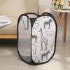 Children's Toys Mesh Foldable Storage Basket Dirty Clothes Basket Laundry Basket Clothes Hamper