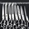 Professional Hairdressing Barber Scissors Set: Flat, Thinning & Texturizing Tools for Salon-Quality Haircuts.
