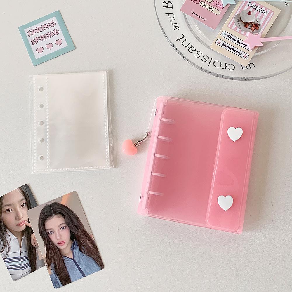 3in ID Photo ID Photo Photocard Frame PVC Card Cover Idol Card Display Protector  School Stationery
