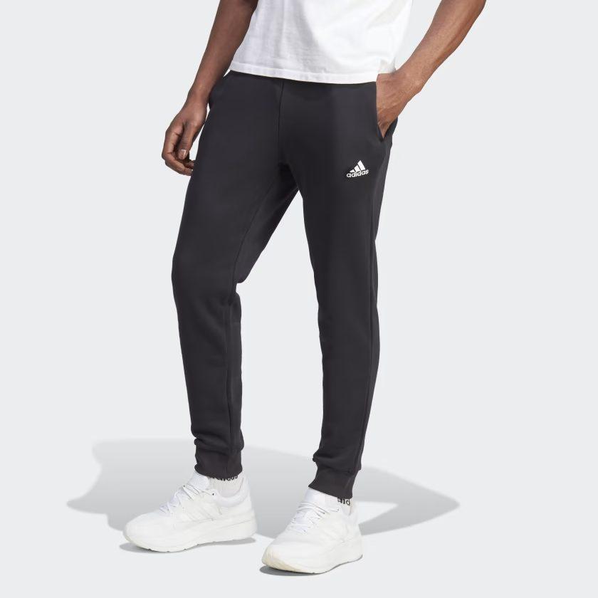 adidas Трикотажные брюки мужские черные IB4023