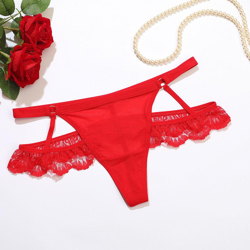 Сексуальные прозрачные сетчатые стринги - соблазнительное нижнее белье с Т-образной спинкой для женщин (Стиль 9004)