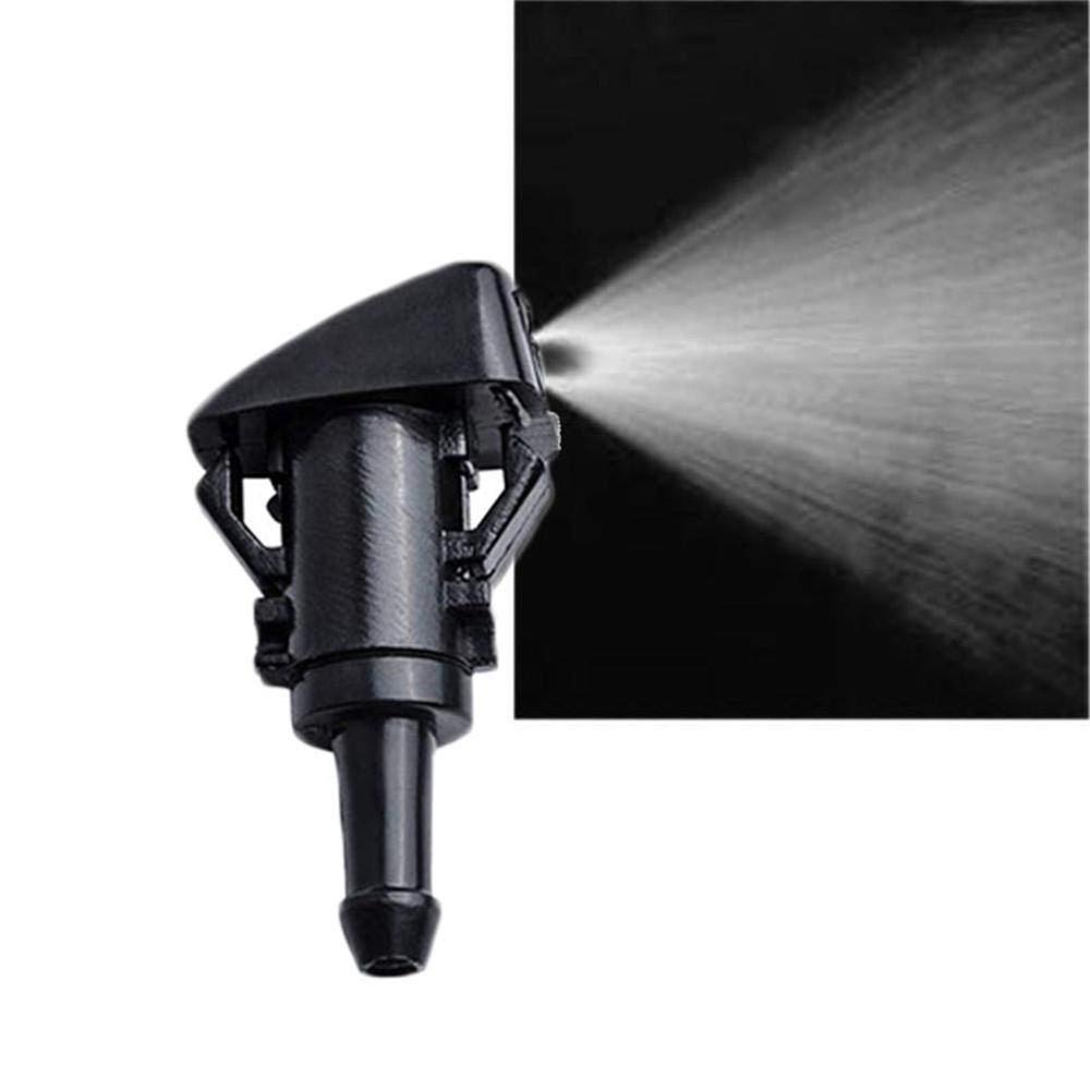 Windshield Washer Nozzles Kit for Chrysler / Dodge / Jeep / Ram 2 Meters Fluid Hose with 2 Pcs