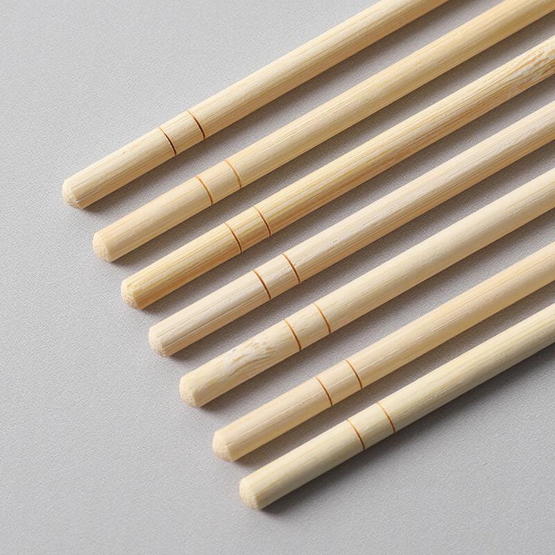 Meiliya Disposable Round Bamboo Chopsticks