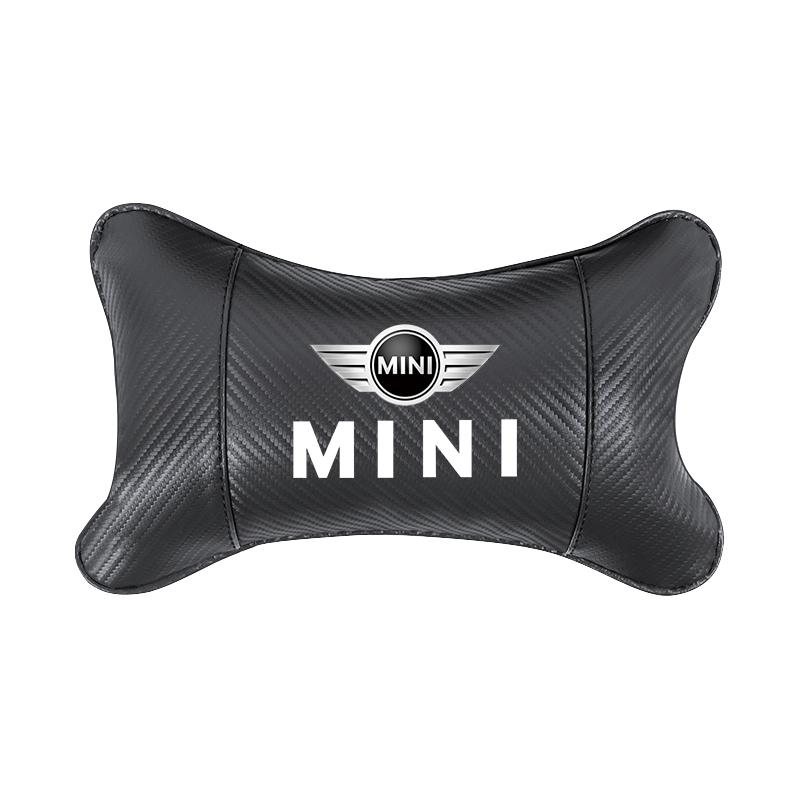 Carbon Fiber Car Headrest Auto Seat Gap Filling Neck Pillow For BMW Mini Works Cooper F54 F55 F56 F57 F60 R50 R52 R53 R55 R56