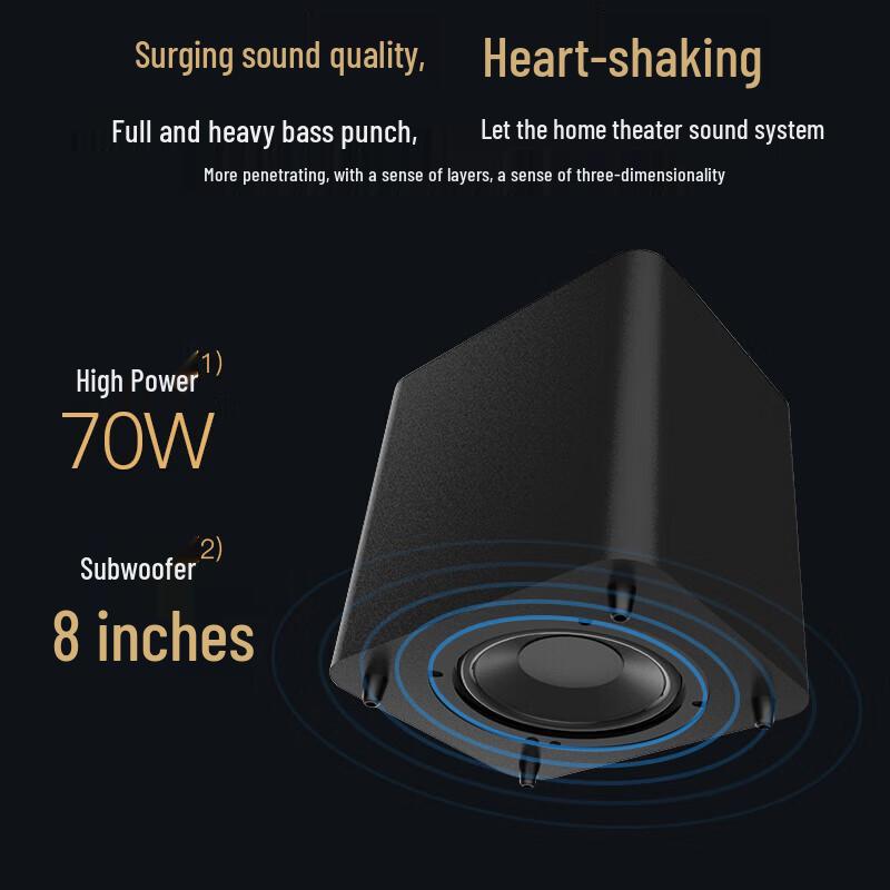 Sansui T5 5.1-Channel Bluetooth Ceiling Speaker System (CN version)