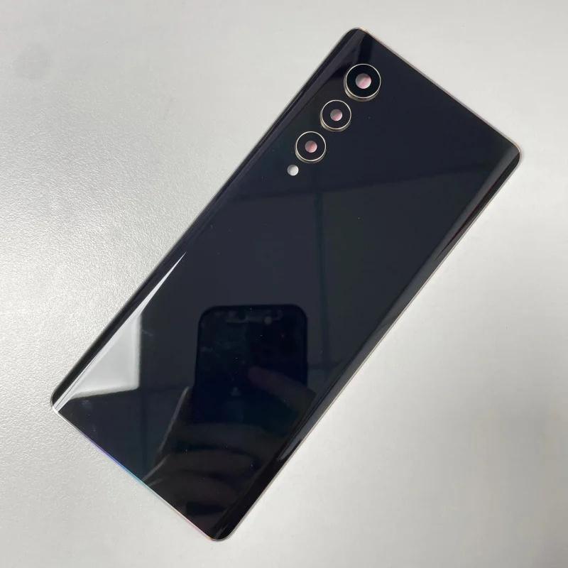 Корпус V70 ThinQ 5G для LG Velvet 2Pro LM-V700N Стеклянная задняя крышка аккумулятора Ремонт Замена Задний корпус