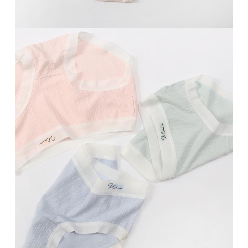 Simple, No Traces, Teenage Panties, Mid-rise Underwear, Women's Briefs