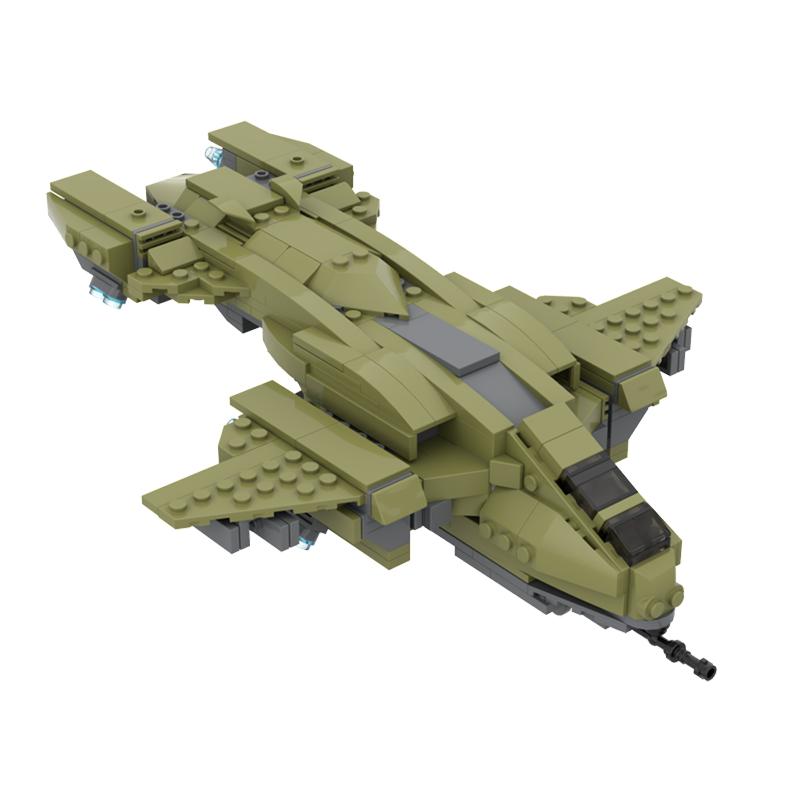 432Pcs MOC-72129 Building Blocks Halo UNSC for Kids DIY Assembly Model Brick Educational Toys Christmas Gifts