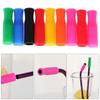 Anti Burn Prevent Scald Supplies Straw Cover Bar Tool Teeth Protector Straw Tip Party Accessories