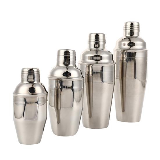 Large Capacity Mixing Cup Stainless Steel Cocktail Shaker Cup, Leak-Proof Martini Mirror Polished Easy Clean Wine Mixer Cleaning for Bar And Milk Tea