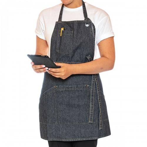 Le Chef Utility Washed Denim Bib Apron