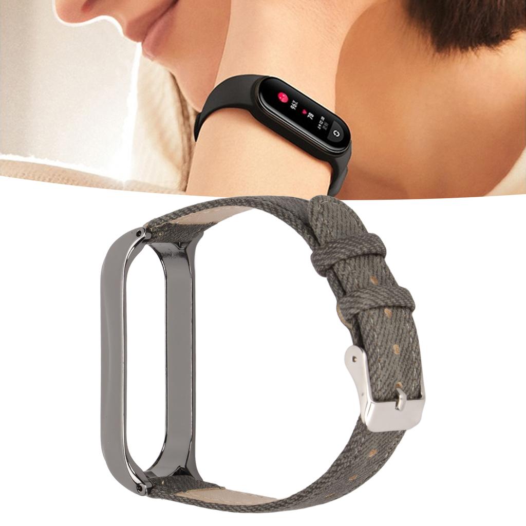 Узорчатые ремешки для часов Ретро-браслеты Замена для Xiao Band 6 NFC Пряжка