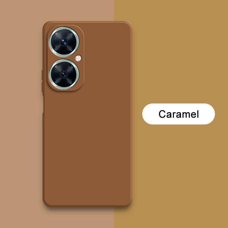 Square Liquid Silicone Back Cover for Huawei Nova 11 Pro Ultra 11i Soft Camera Protective Mobile Phone Case Nova11 Bags