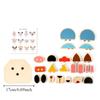Jigsaw Toys Wooden Face Changing Blocks Montessori Shape Matching Game  Birthday Gifts