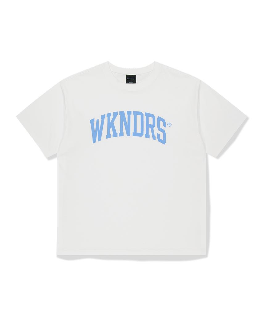 Футболка WKNDRS с логотипом C (белый)