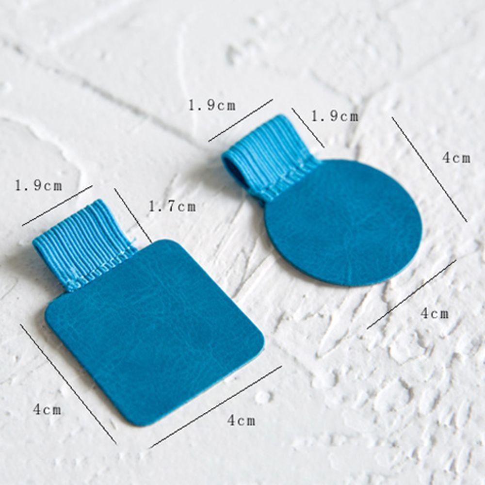 4PCS Useful Convenient Stationery Self-adhesive Pen Holder Leather Pen Clips Notebook Elastic Loop