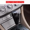 Наклейка на ручку переключения передач для Ford Focus 2 MK2 2005 - 2011 Fiesta 2008 - 2012 Крышка-протектор на ручку переключения передач Аксессуары