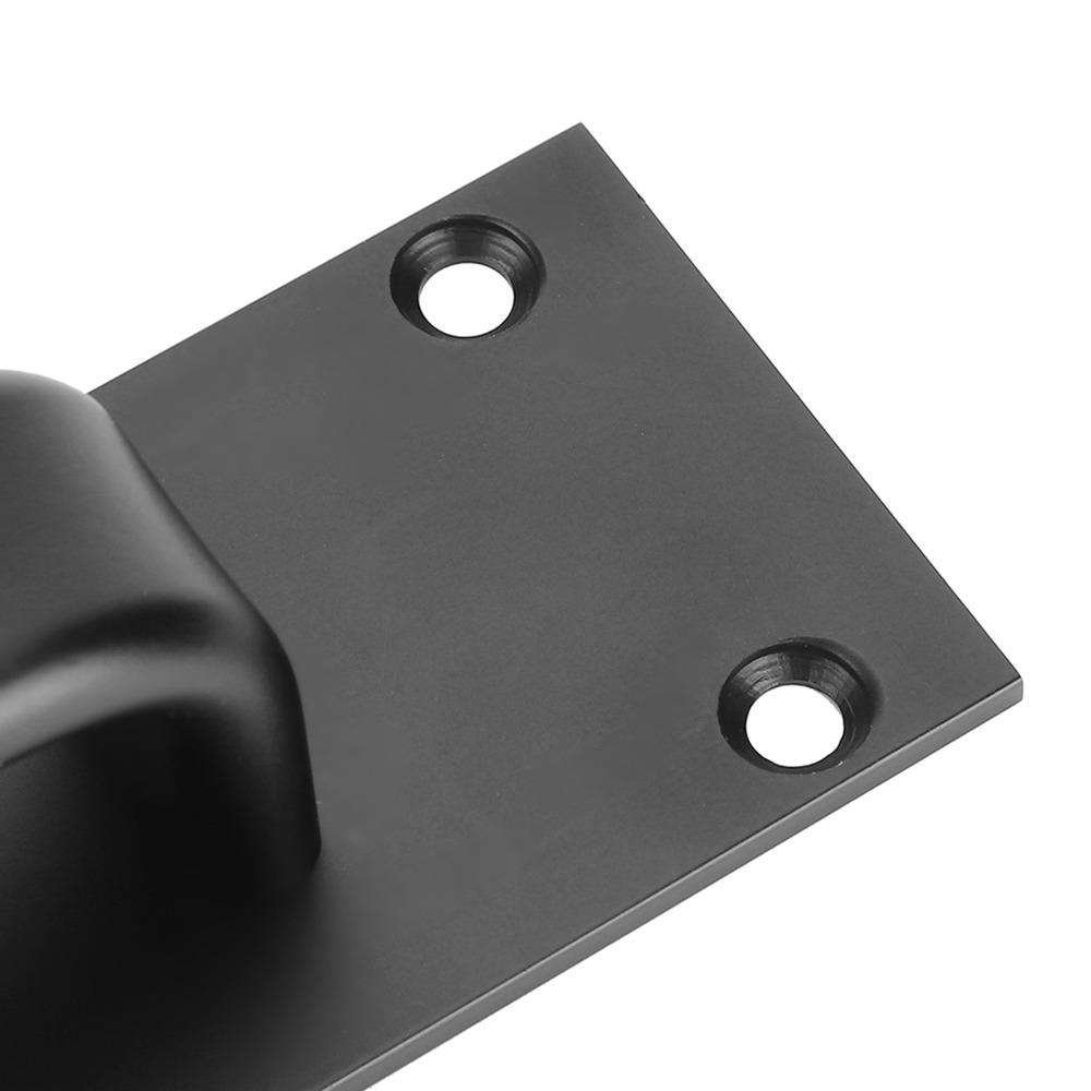 2 Pack Aluminum Alloy Door Pull Handle Black Barn Door Handles Sliding Door Handle Kitchen Cabinet