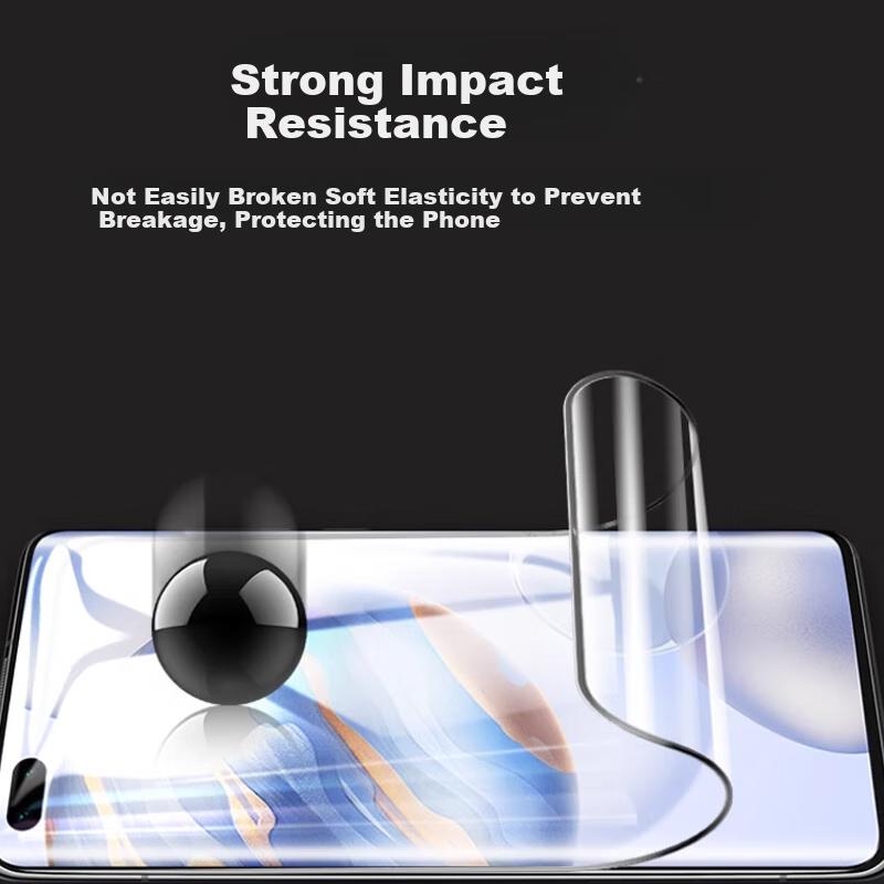 MAIKUQI Compatible with Honor 30 Pro, Non-Tempered Hydrogel Film, Full-Screen Coverage High-Definition Soft Film, 2-Pack