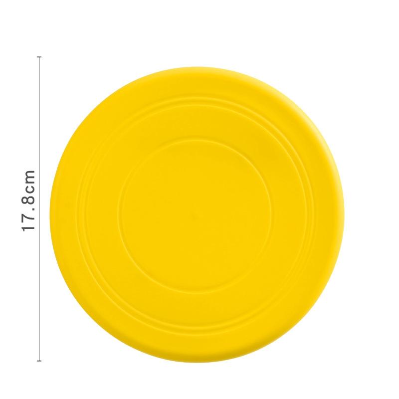 17.8cm Pet Resistant Bite Floating Toy Game Flying Discs Interactive Dog Supplies Dog Toys Pet Flying Discs Puppy Training Toy