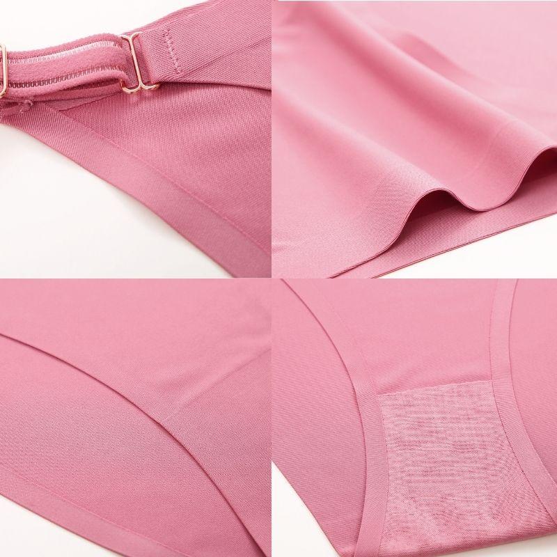 Женское нижнее белье FINETOO из ледяного шелка, сексуальные очаровательные гладкие треугольные брюки без следов с низкой талией