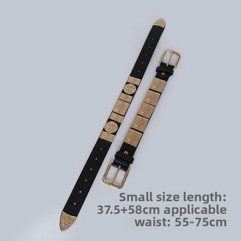 Детский пояс ханьфу из искусственной кожи для традиционной одежды и косплея