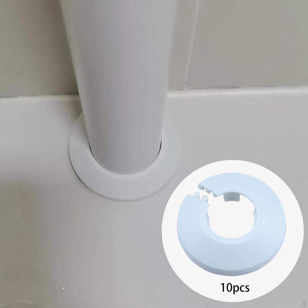 10 штук Крышки фланцев водопроводных труб Нагрев Быстрая установка Декоративные Многоцелевые