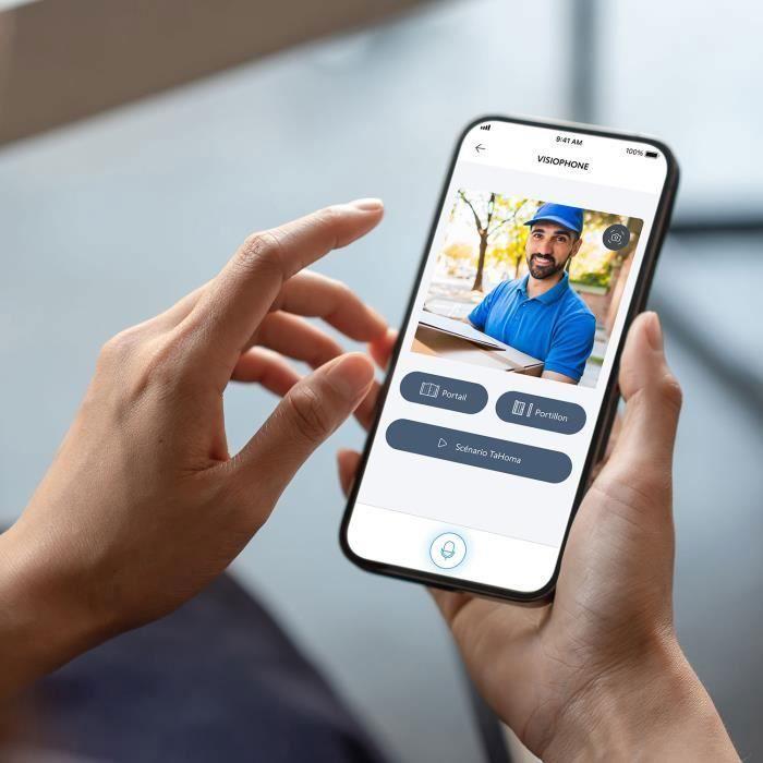 Somfy 9028474 - Module de connectivité - Pour connecter les visiophones V®350, V®500 ou V®500 PRO io - App Somfy Protect