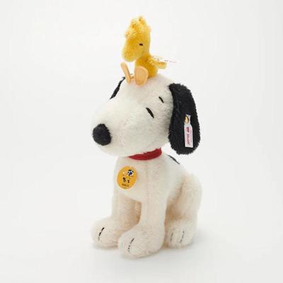 PEANUTS Снупи PEANUTS 75-летие Steiff Снупи и Вудсток Япония НОВЫЙ