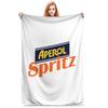 Плед Aperol Spritz Мягкий Теплый Фланелевый Плед Постельное белье для Кровати Гостиной Пикника Путешествия Дома Дивана
