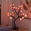 Fantasee LED Rose Tree USB Powered Artificial Rose Flower Light for Home and Day Decorations Black Trunk 24 Lamp, Weddings, Parties, Birthdays,