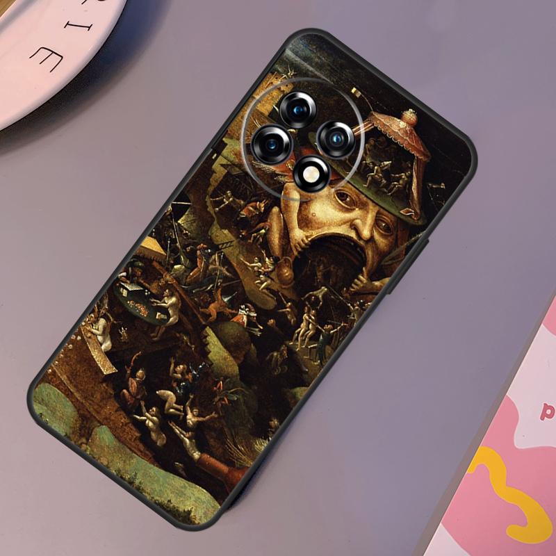 Hieronymus Bosch Art Painting Case For OnePlus Nord CE 5 2 3 4 Lite N30 N20 OnePlus 15 13 12 11 9 10 Pro 13R 10T 13T Cover