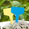 100 Pcs Plant Label T-Shape Waterproof Plant Markers Reusable Plant Identification Tags Nursery Marker Sign for Flower Seedlings Varieties