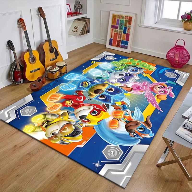 1pc P-Paw Paw Design Printed Area Rug Carpet for Bedroom Living Room Home Decor Rugs Mat Non Slip Mat Rug for Bedside