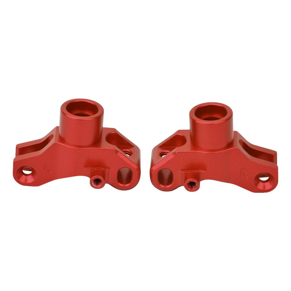 Aluminum Alloy Rear Hub Carrier (L R) (Al.) for KYOSHO 4WD Optima Maxima RC Car PartsRed
