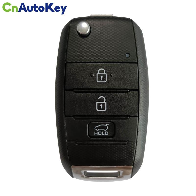 CN051139 Original PN 95430-C5211 For KIA Sorento 2015- Flip Remote Key 3 Buttons 433 MHz 4D70 Chip FCC ID: OKA-910T C5210