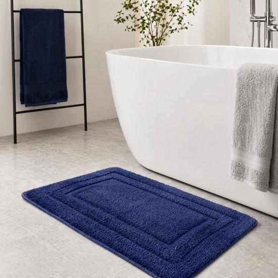 Microfiber Carpet, with Non-Slip Rubber Sole, Quick Water Absorption Machine Washable Rug, for Bathroom Living Room