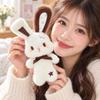Miniature Size Rabbit Plush Keychain Premium Cotton Astrology Bunny Keychain  Daily Companion
