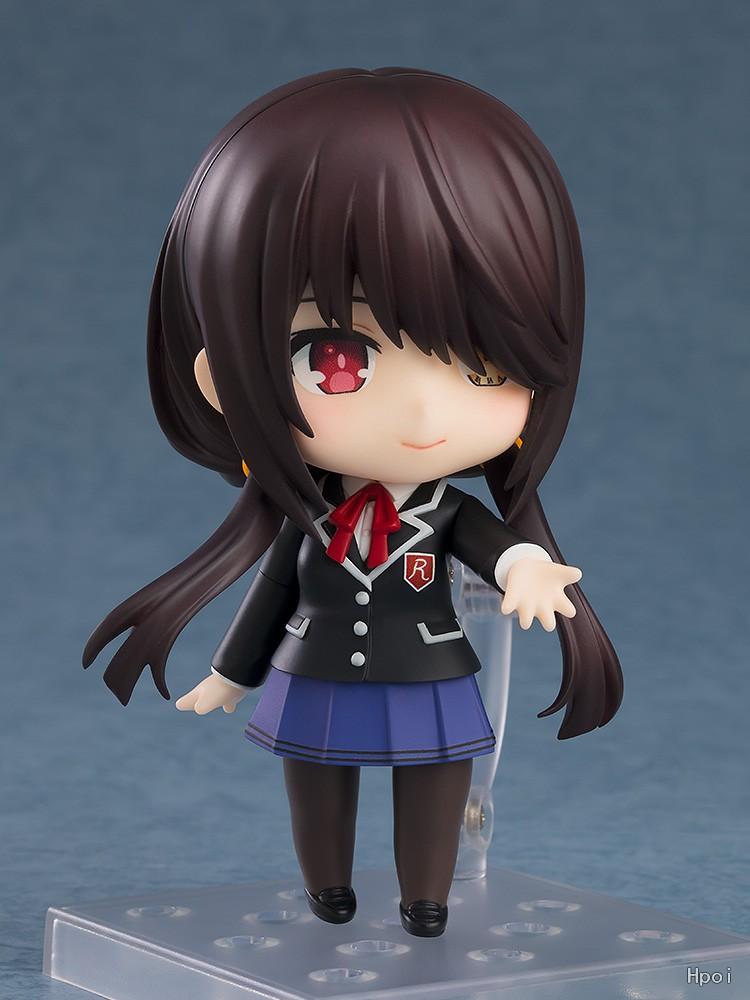 10 см Аниме Date A Live V Фигурка Токисаки Куруми (#2455) Школьная форма Ver Фигурка-акцион OB11 Модель Игрушка Кукла Коллекция Подарок ПВХ