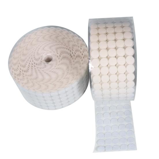 500 шт. самоклеящихся точек диаметром 10 мм для многоразового использования в классе, школе, сделай сам, проекты ручной работы, нейлоновая липкая задняя часть, крючок, круглая застежка-лента для монет