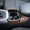Peach Wood Grain Front Water Cup Holder Cover Trim Fit For Toyota RAV4 -2024
