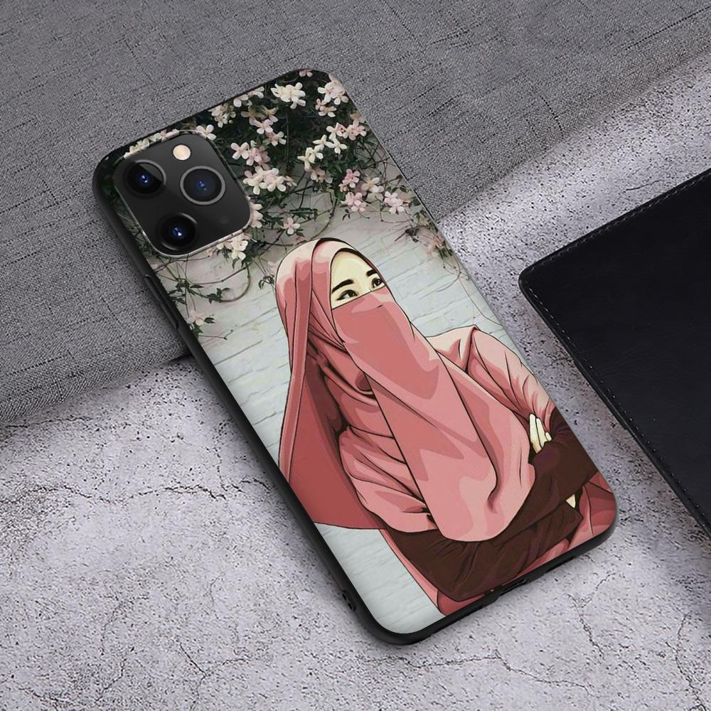 T96 Исламский Мусульманский Чехол для Девочек-Хиджаби для IPhone 18 13 12 Mini 11 Pro XS Max XR X 8 7 6 6S Plus 5 5S SE 2020