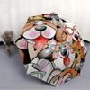 1pc Dogs Automatic Open/close Folding Umbrella, Compact Portable Travel Umbrella, Durable Construction yy251230086