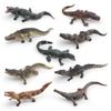 Mini Crocodile Wild Boar Caiman Nile Crocodile Alligator Wildlife Animal Model Scale Miniatures Decorations Simulated Home Decor