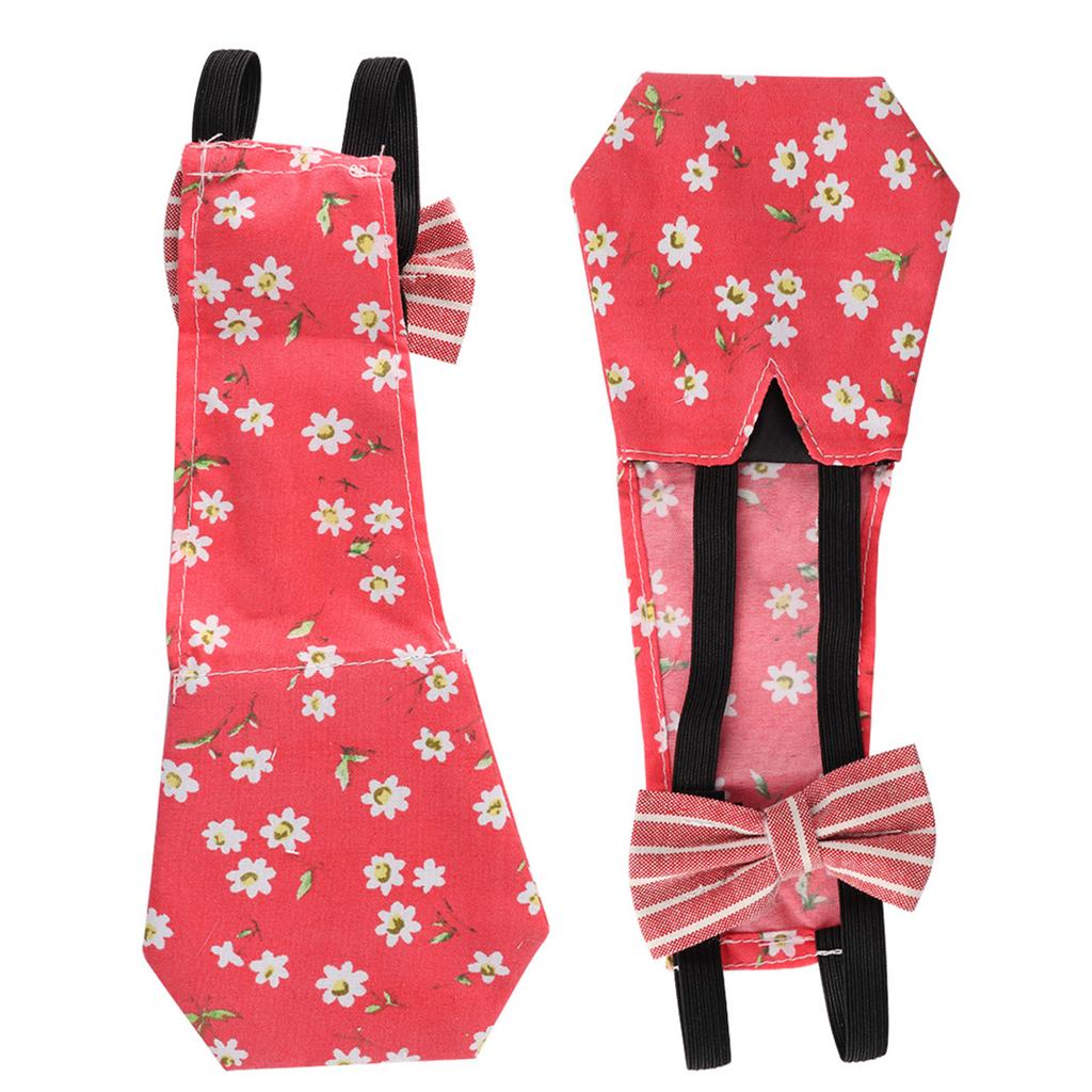 Подгузники для домашних животных, моющиеся портативные подгузники для гуся, утки, курицы, голубя