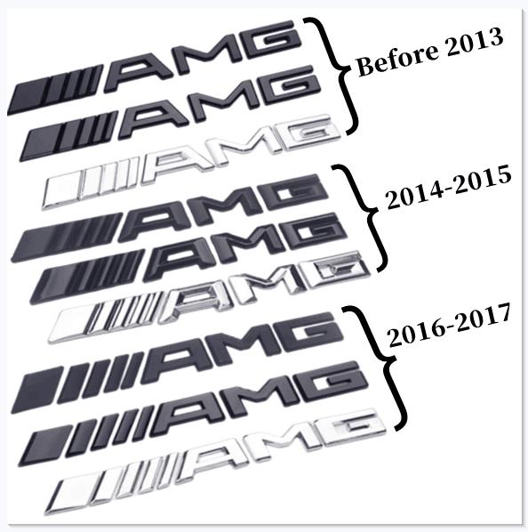 Benz amg 3D Plastic Car Emblem Sticker for Mercedes benz AMG CLA GLK W221 W212 W213 W176 W177 W205 Decoration Interior Mouldings SLCBT-A