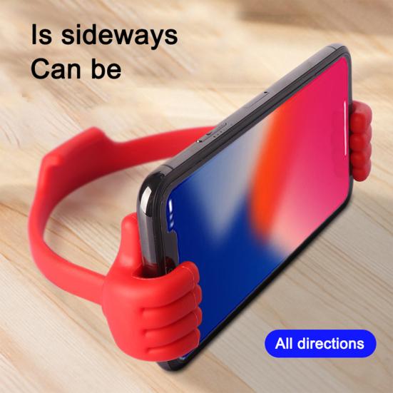 Держатель для телефона с большим пальцем вверх, регулируемая подставка для планшета, портативный настольный ленивый телефон