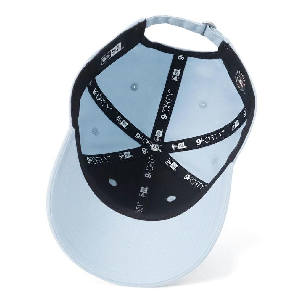 Newera newera кепка 9FORTY тканевый ремешок 14659856 NER32C6054 MLB New York Yankees NY нежно-голубой светло-голубой БЕСПЛАТНО ONSPOTZ изготовленная на заказ кепка Kyu Forty